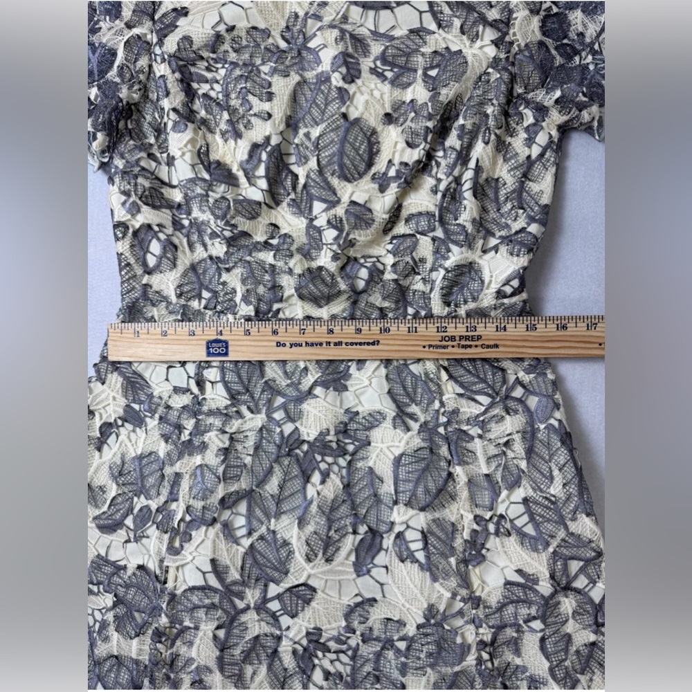 Tory Burch Summer Guipure Lace Dress Size 6 - Picture 7 of 8